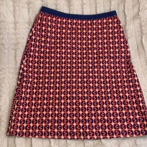 Boden Print Skirt